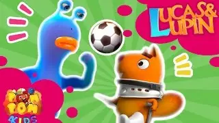Hoạt hình LUCAS & LUPIN | Tập 2 - GIẤC MƠ CẦU THỦ | POM POM 4kids