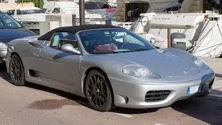 FERRARI 360 SPIDER - Walkaround in Monaco Harbor 2013 HQ