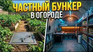 Как построить ВЕЧНЫЙ подземный бункер у себя в огороде