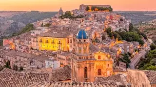 Exploring Sicily, Italy by drone - Modica drone video