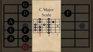 All 5 Positions of the C Major Scale 