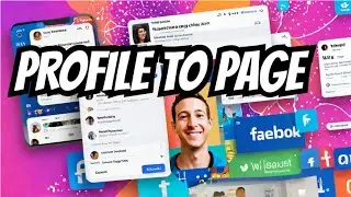 How to convert facebook account to business page - full guide 2024 | Facebook Account to Page 2024