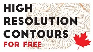 How to get High Definition Canadian Contours FREE