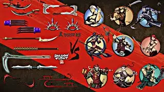 Shadow Fight 2 | All Underworld Boss Weapons vs Challengers