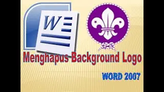 Cara menghapus background logo di MS WORD