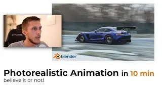 Realistic Car Animation Tutorial | Blender 2.8