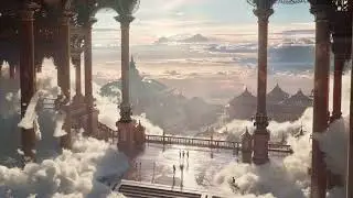 AI drawing·3D scene concept art 