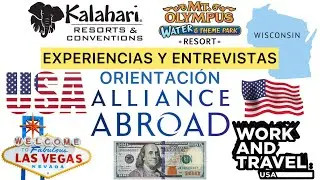 Orientación Sponsor Alliance Abroad, Work and Travel
