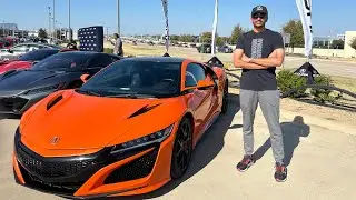 Thermal Orange 2021 Acura NSX Walkaround