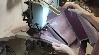 Оказывается это так ПРОСТО! Лайфхак для кожевника. Работа с БОЛЬШОЙ деталью на швейной машине