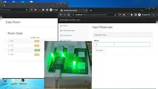 Prototype Hotel dengan Sistem IoT