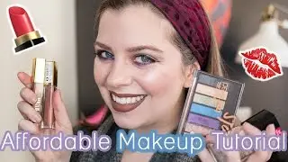 Affordable Pop of Color Makeup Tutorial // Covergirl TruNaked Jewels, WNW Photo Finish + More! #ad
