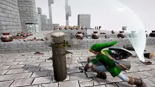 Unreal Engine 4 [4.23] Zelda Ocarina of Time - Link Rage Level