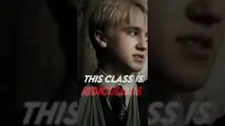 This class is ridiculous ft. Draco Malfoy