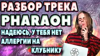 СОЧНЫЙ РАЗБОР ТРЕКА PHARAOH - НАДЕЮСЬ У ТЕБЯ НЕТ АЛЛЕРГИИ НА КЛУБНИКУ + FL!!!