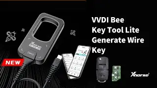 How to use Xhorse VVDI BEE Key Tool Lite Generate XK Wired Remote?