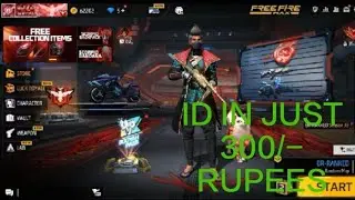 free fire id sell in just  300/- rupees
