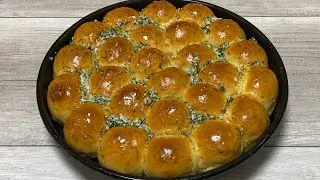 Ukrainian Garlic Pampushki. Soft, airy, and incredibly delicious!
