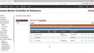 How to configure user agent in Avaya Aura Session Border Controller for Enterprise