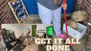GET IT ALL DONE/ SPOT CLEAN W/ME #cleanhome #cleanwithme #2023 #cleaning #morningroutine