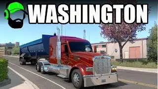 American Truck Simulator - A Pete in the Kenworth yard with scrap