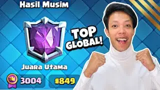 Bapak Clash Royale Top Global Lagi 🌍🏆