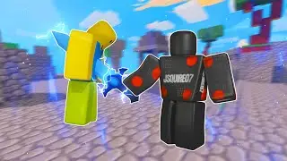HACKER HUNTING! Roblox BedWars... EP.1