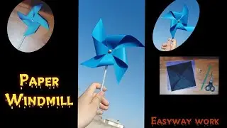 Windmill | Paper work (paper fan)*