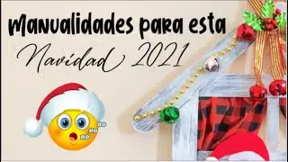 MANUALIDADES NAVIDEÑAS MUY FÁCIL DE HACER (2021)EASY CRAFTS FOR CHRISTMAS.