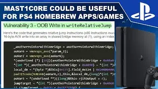 Mast1c0re Part 2 Published | Could Possibly Run PS4 Apps/Games