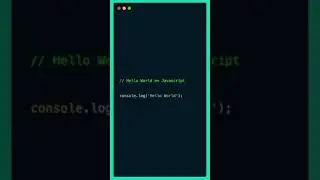 Hello World! en JavaScript
