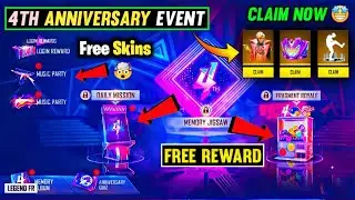 DAILY FREE REWARDS 4th ANNIVERSARY 🥳-