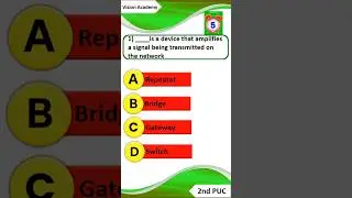 2nd puc computer science mcq questions part 41 