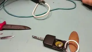 Folding infrared key for Mercedes w124. Let's take it apart.