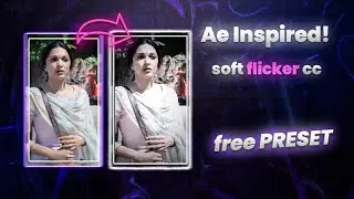 Best HDR soft flicker cc ! FREE PRESET 😻...Alight motion