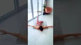 Physio approved exercise to crack your back ‼️ #yogatutorial #backcrack #backpainrelief