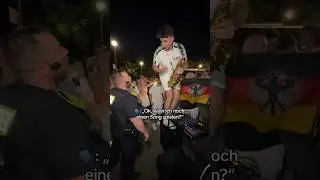 Nach dem Deutschlandspiel in Berlin… 👮🏻‍♂️😅 #euro2024