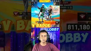 Epic Squad Wipe 🤯 V Badge Youtuber Shocked At The End 🗿 #shorts #freefireshorts
