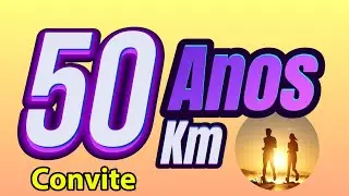 Convite 50 anos 50Km