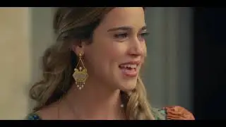 Juliano de Medici conversa con Simonetta Vespucci