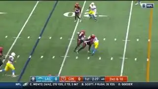 Joe Burrow’s First Career Touchdown | Chargers vs Bengals Week 1 NFL