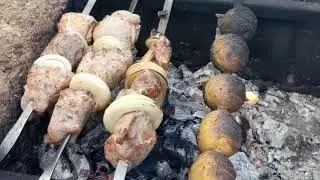 🙂 Вечерний шашлык по-домашнему 💥Большой Привет из Крыма 🔴Луганск Крым Евпатория