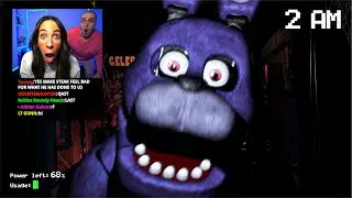 Making my MOM play FNAF..