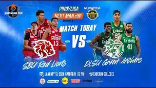 PINOYLIGA NEXT MAN CUP S2 - SBU RED LIONS vs DLSU GREEN ARCHERS