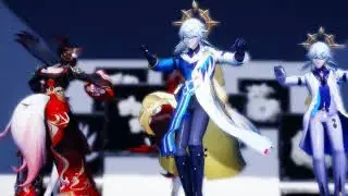 (MMD - Honkai Star Rail)EXO - Obsession Sunday Version Fugue Tingyun Sunday{Motion DL}