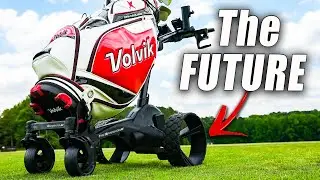 The New MGI Zip Navigator AT - Electric Golf Push Cart