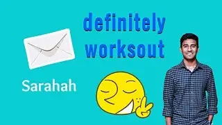 SARAHAH app - What Should Be Done!