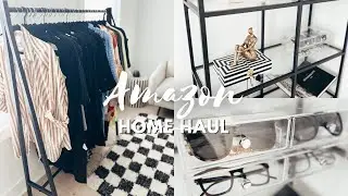 AMAZON HOME HAUL | STORAGE, PRADA DUPE SUNGLASSES, BEAUTY ROOM, LULU LEMON ALIGN DUPE