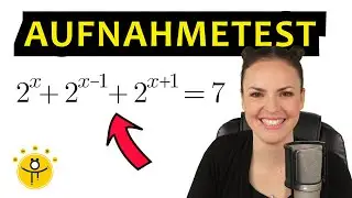 AUFNAHMETEST Studienkolleg Mathematik – Exponentialgleichung lösen