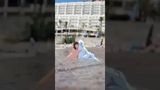 #ebsynth animated couple enjoying the beach in Spain | UNCENSORED